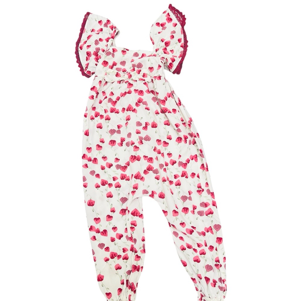 Floral Ruffle Jumpsuit